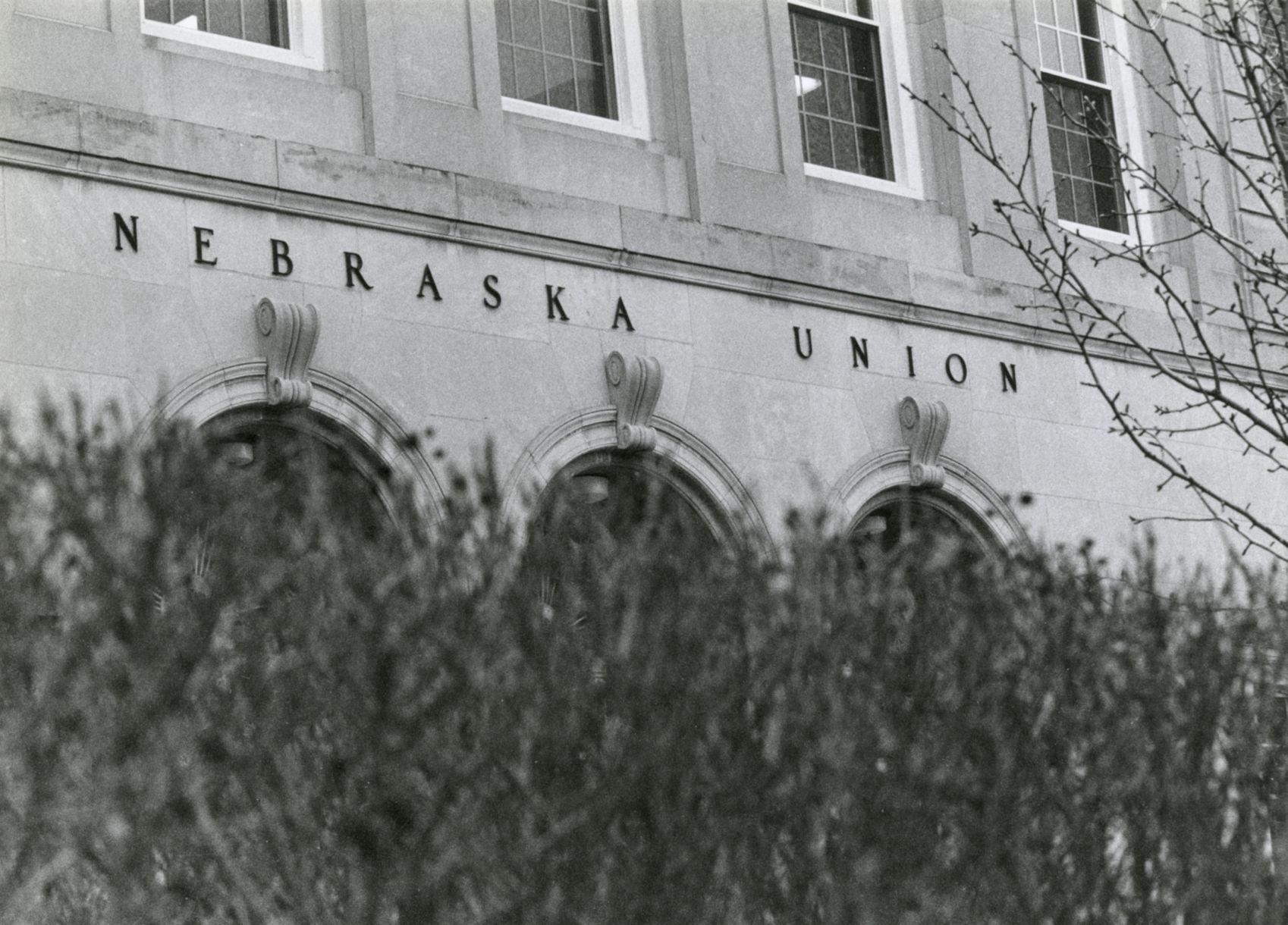Nebraska Union, south side -- 1990